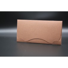 Конверт для денег из дизайнерской бумаги REMAKE ЭКО древесно-коричневый (плотность 250 гр.) 20 штук в упаковке.Цена за 1 упаковку.