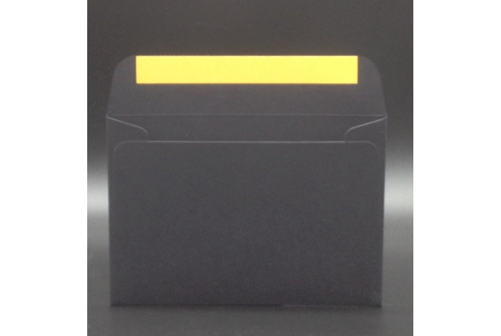 Конверт из дизайнерской бумаги PERGRAPHICA infinite black (плотность 120 гр.) формат С6, 10 штук в упаковке.Цена за 1 упаковку.
