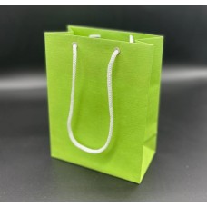 Пакет из дизайнерской бумаги Эфалин цвет зеленое яблоко размер 380мм*200мм*120мм-вертикальный. В упаковке 10 штук.Цена за одну упаковку.