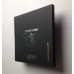 Скетчбук для цветных карандашей, пастели, маркеров,   формат 210мм*210мм, из плотной черной бумаги.